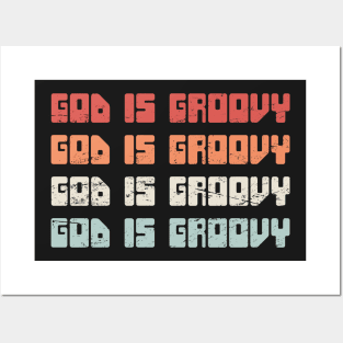 God Is Groovy | Vintage 70s Christian Posters and Art